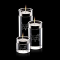 Clear Tissot Candle Holder Set of 3